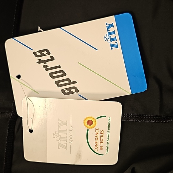 Zity Sports Swim Pants Black/Wave Size XL NWT - Picture 6 of 6